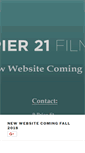 Mobile Screenshot of pier21films.com